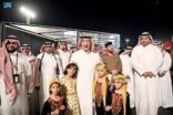 أمير منطقة جازان يتجول بين زوار فعاليات “الليوان”