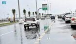 أمطار على منطقة جازان