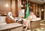 أمير جازان يستقبل وكيل وزارة الشؤون الإسلامية