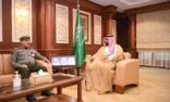 سمو نائب أمير جازان يستقبل مدير جوازات المنطقة