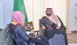 أمير جازان يستقبل رئيس المحكمة الإدارية بالمنطقة