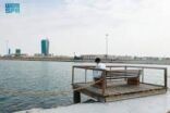 ممر الغروب بمدينة جيزان يشهد إقبالاً من الزوار والمتنزهين