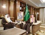 أمير جازان يستقبل رئيس الهيئة الملكية للجبيل وينبع