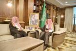 أمير جازان يستقبل الشيخ سعد الشثري