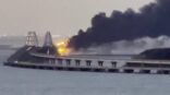 المحققون: الانفجار الهائل الذي وقع على الجسر الذي يصل إلى شبه جزيرة القرم أوقَعَ ثلاثة قتلى