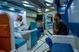 فرع “هدف” المتنقّل يقدم خدماته لطالبي العمل بمدينة جيزان