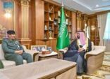 أمير منطقة جازان يستقبل مدير عام السجون بالمملكة