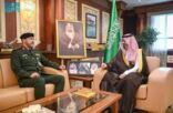 نائب أمير منطقة جازان يستقبل مدير سجون المنطقة المعيَّن حديثًا