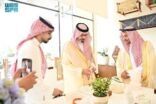 نائب أمير جازان يزور بيت الحرفيين ومركز الزوار بفرع هيئة التراث بالمنطقة