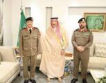 أمير جازان يقلد مساعد مدير شرطة المنطقة رتبته الجديدة