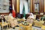رئيس مجلس الشورى يستقبل وزير شؤون مجلسي الشورى والنواب بمملكة البحرين