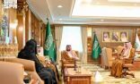 أمير جازان يستقبل أعضاء مجلس الشورى من أبناء المنطقة
