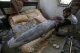 مكتب غزة: 7500 طن من المتفجرات التي ألقتها “إسرائيل” لم تنفجر