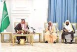 أمير منطقة جازان يلتقي مشايخ وأهالي محافظة ضمد