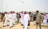أمير منطقة جازان يتفقد محافظة الحُرَّثْ