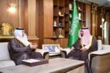 نائب أمير جازان يستقبل رئيس المحكمة الإدارية بالمنطقة