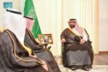 أمير منطقة جازان يستقبل مدير فرع وزارة البيئة والمياه والزراعة