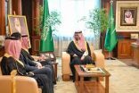 نائب أمير منطقة جازان يستقبل الرئيس التنفيذي للشركة السعودية للقهوة