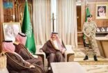 أمير منطقة جازان يستقبل رئيس مجلس إدارة الاتحاد السعودي لكرة القدم