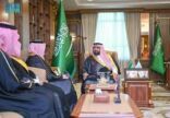 أمير جازان يستقبل الرئيس التنفيذي للمركز الوطني لتنمية القطاع غير الربحي