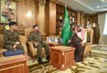 أمير جازان يستقبل قائد القوة الخاصة لأمن الطرق بالمنطقة