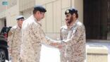 “الأزيمع” يناقش مع رئيس الجهاز العسكري بالحرس الوطني الموضوعات المتعلقة بسير العمليات