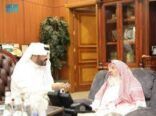 المفتي العام للمملكة يستقبل مدير هيئة تطوير وتعمير المناطق الجبلية بجازان