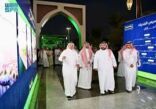 أمير جازان ونائبه يتفقدان معارض الجهات الحكومية والقطاع غير الربحي في احتفالات اليوم الوطني بالواجهة البحرية
