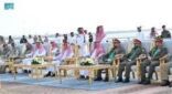 سمو الأمير محمد بن ناصر يشهد مع أهالي جازان العروض الجوية والعسكرية احتفاءً بيوم الوطن الـ93