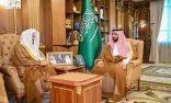 أمير جازان يستقبل رئيس محكمة الاستئناف بالمنطقة