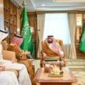 أمير جازان يستقبل أمين المنطقة ويطّلع على مبادرات الأمانة