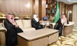 سمو الأمير محمد بن ناصر يستقبل مديري تعليم جازان وصبيا