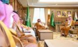 أمير جازان يستقبل وزير الصحة