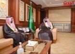نائب أمير جازان يستقبل الرئيس التنفيذي لمدينة جازان للصناعات الأساسية والتحويلية