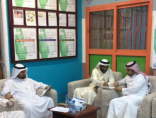 المدير التنفيذي لحملة محو الأمية لصيف 1439خلال اجتماعه بالجنة المشرفة الانتهاء من تهيئة مقرات حملة محو الأمية والمركز الرئيسي