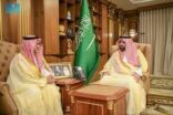 أمير منطقة جازان يستقبل مدير فرع وزارة التجارة
