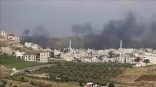 مستوطنون يحرقون مسجدين شمال رام الله بحماية قوات الاحتلال