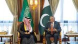 الرياض .. وزير الخارجية يلتقي نظيره الباكستاني