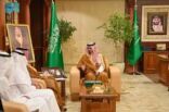 نائب أمير جازان يستقبل أمين المنطقة ويطّلع على مبادرات الأمانة