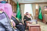 الأمير محمد بن عبدالعزيز يستقبل رئيس وأعضاء مجلس إدارة غرفة جازان