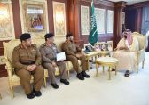 أمير منطقة جازان بالنيابة يطلع على الخدمات الالكترونية للدفاع المدني