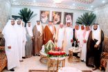 الأمير الدكتور عبدالعزيز بن ناصر بن عبدالعزيز يزور الشيخ أحمد المساوى بصامطة