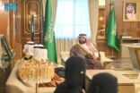أمير جازان يستقبل أعضاء مجلس جمعية الكيمياء الصناعية بالمنطقة