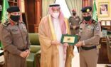 أمير جازان يستقبل قائد القوات الخاصة لأمن الطرق