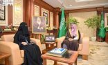نائب أمير جازان يستقبل رئيس مجلس إدارة جمعية الثريا للمكفوفين
