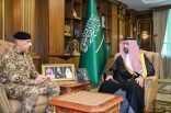 أمير منطقة جازان يستقبل المدير العام للمجاهدين