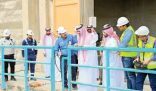الأمير ناصر بن جلوي يطّلع على المشروعات التطويرية في سد وادي جازان