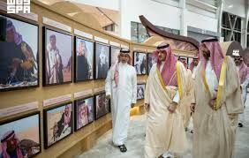 وزير الداخلية يزور معرض الصقور والصيد السعودي الدولي 2026 في الرياض