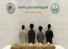 حرس الحدود بجازان يقبض على 4 مخالفين لنظام أمن الحدود بحوزتهم 80 كيلوجرامًا من نبات القات المخدر