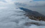 رفع درجة الإنذار إلى الأحمر على المحافظات الجبلية بمنطقة جازان